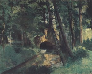 リトルブリッジ 作： Camille Jacob Pissarro
